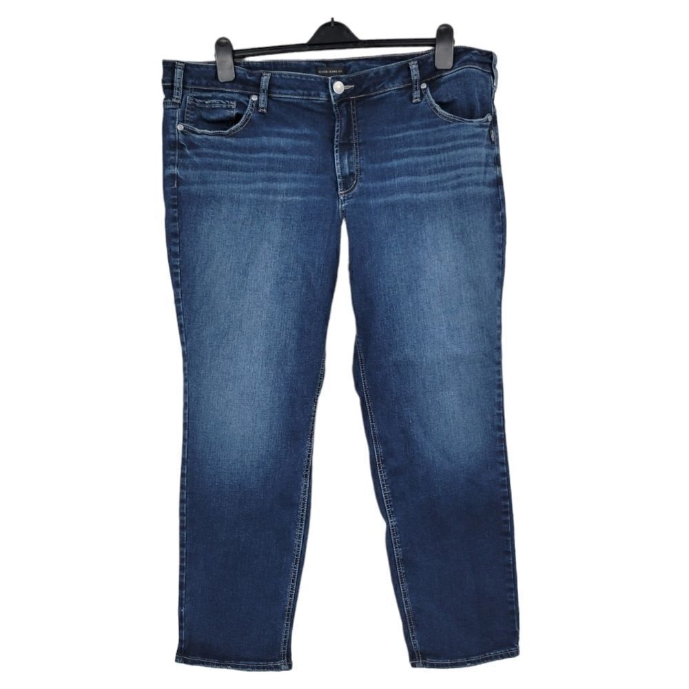 SILVER Jeans Suki Straight Women's Plus Size 24